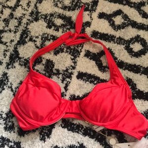 LULI FAMA: Cosita Buena Underwire Halter Top